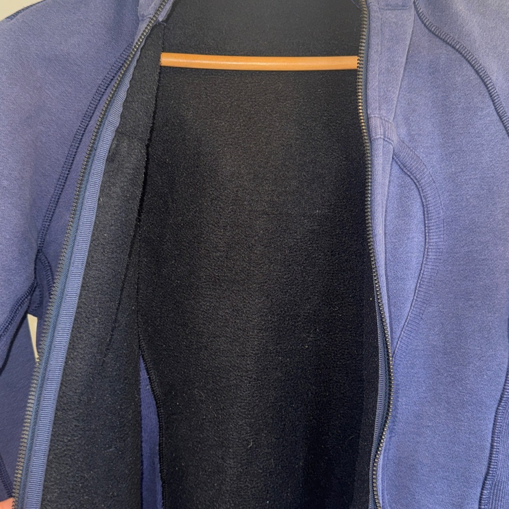 Lululemon Scuba Hoodie II Heathered Denim Majestic / Black - 6 - Picture 8 of 8